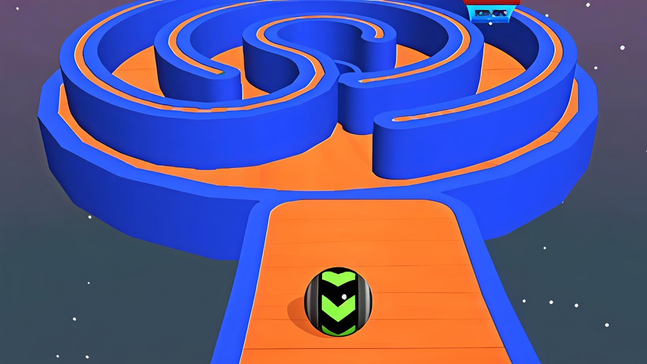 Sky Rolling Ball 3D gameplay walkthrough ios android run 
