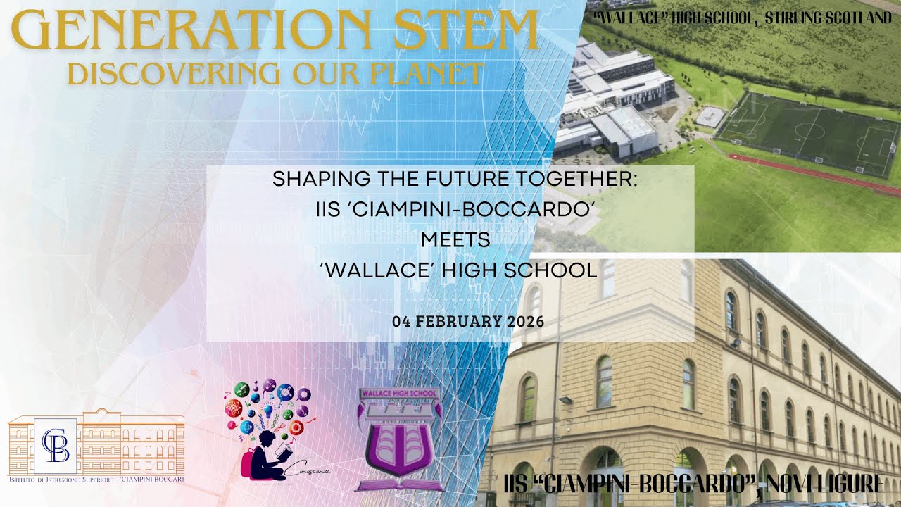 Building Bridges Through STEM | Novi Ligure x Stirling (Feb 4)