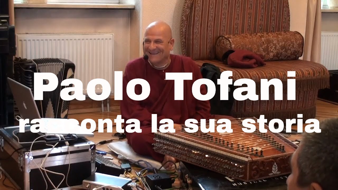 Paolo Tofani Krishna Prema das racconta la sua storia da musicista e devoto a Mosca nel 2010