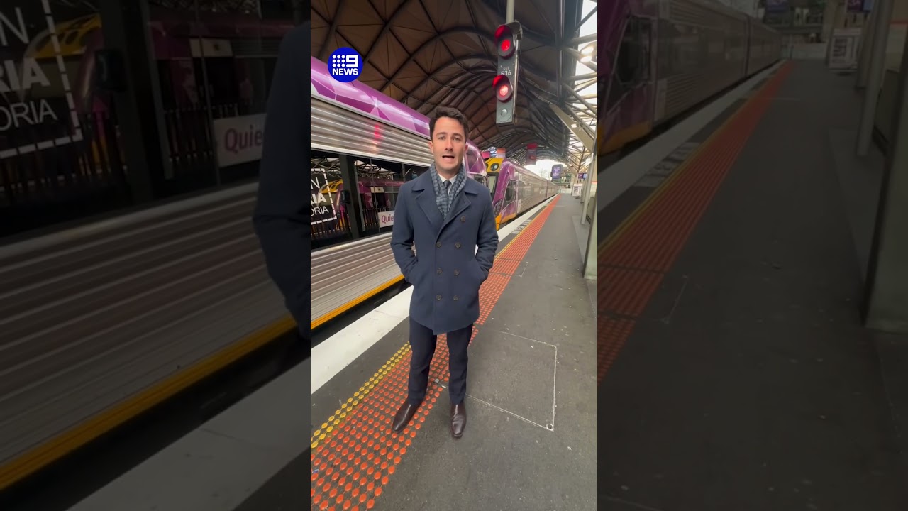 Telco outage shuts down entire regional train network | 9 News Australia