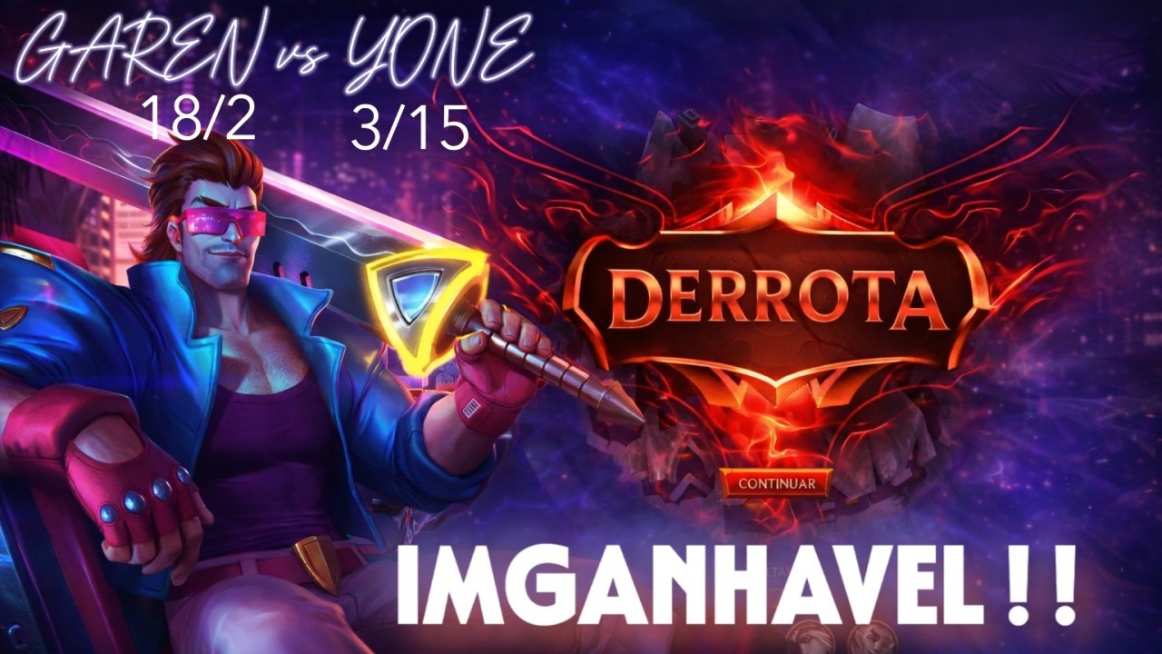 O BOT GAP nunca falha na SoloQ... INCRÍVEL! 🤡 - Garen vs Yone Top