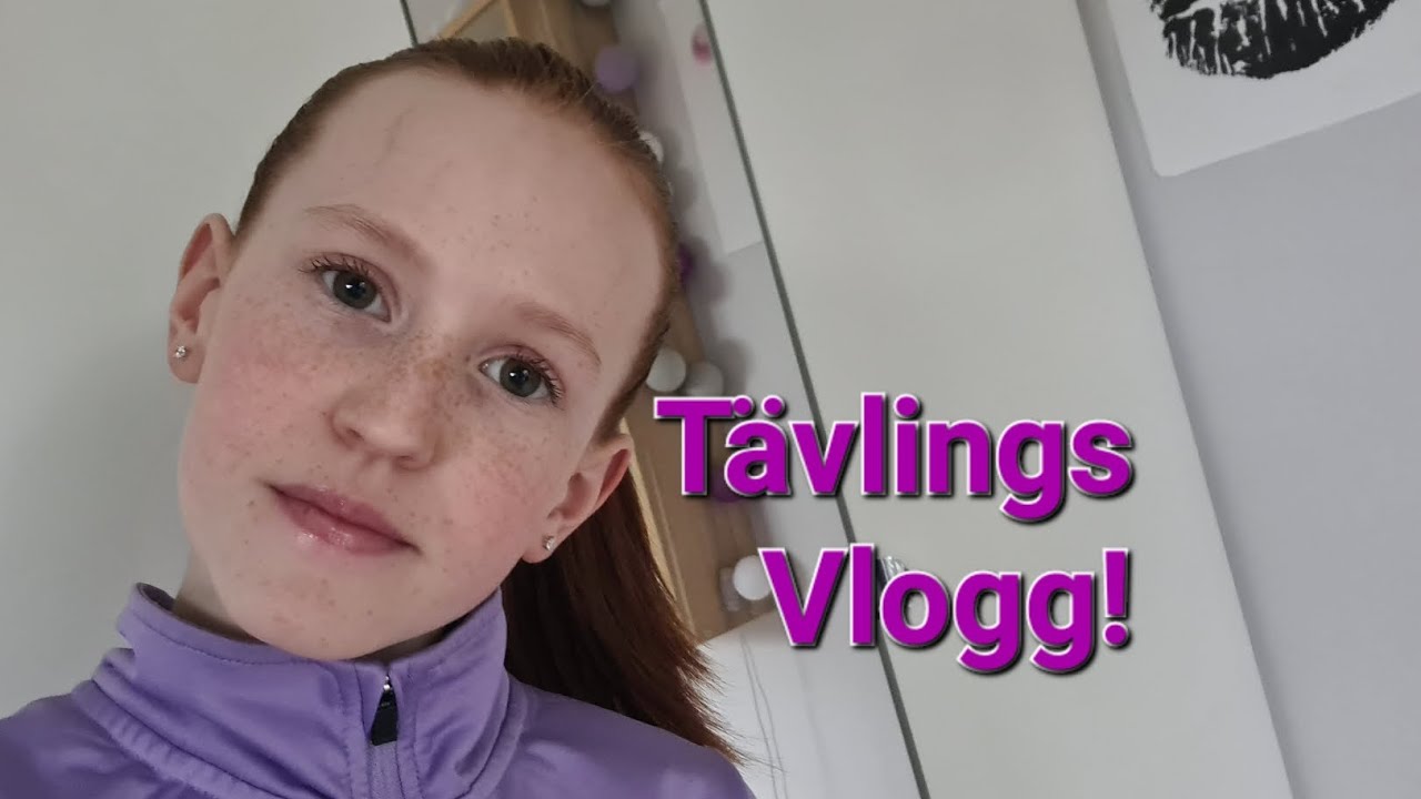 Tävlings vlogg!😃 Häng med mig och tävla i gymnastik!😊