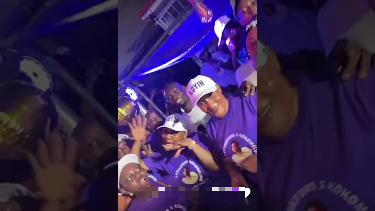 A huge crowd of Koyinators attended Koyin's homecoming party