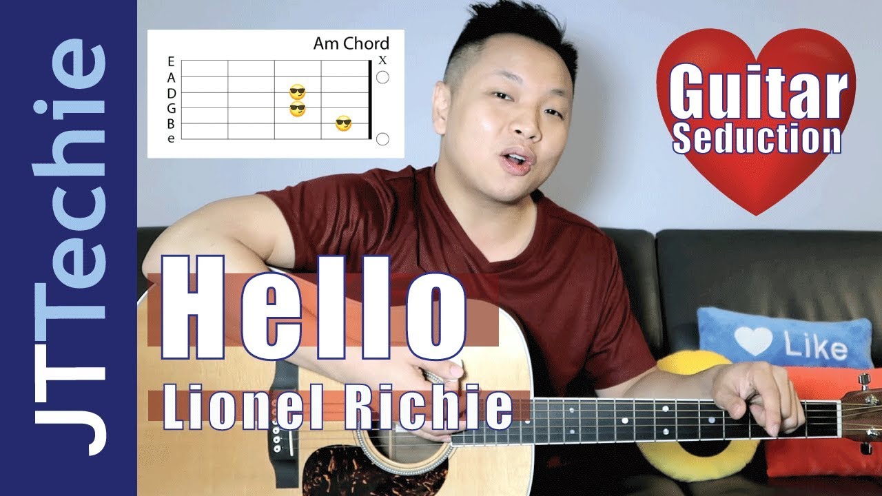 Hello - Lionel Richie Guitar Tutorial