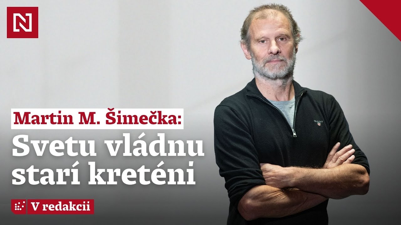 Martin M. Šimečka: Celý problém sveta je, že ľudia nevedia byť sami