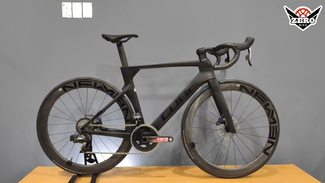 BICICLETA DE RUTA CUBE LITENING AERO C:68X PRO CARBON & BLACK #ruta #ciclismo #cubebikesmx #becube