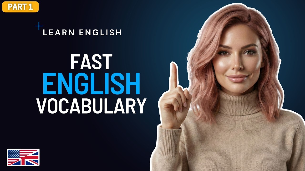 The 1000 Most Common English Words - Part 1 (1-500) | Speak English Fluently