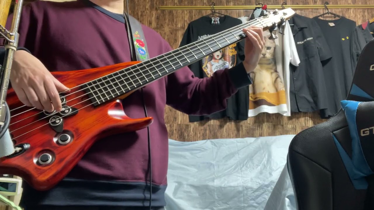花の子ルンルン　OP／花の子ルンルン／堀江美都子、ザ・チャープス　【BASS COVER】【耳コピ】