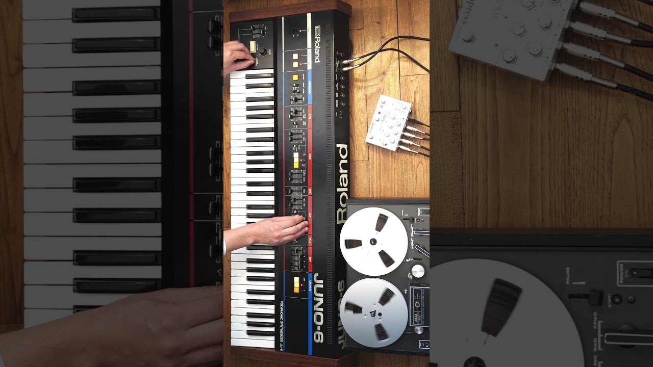 Roland Juno-6 pads (with Chorus) #synth #electronicmusic #ambient #synthesizer #vintage #music