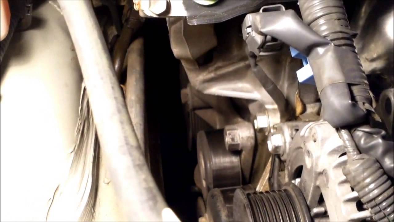 How to replace drive belt tensioner Toyota Camry √ Fix it Angel