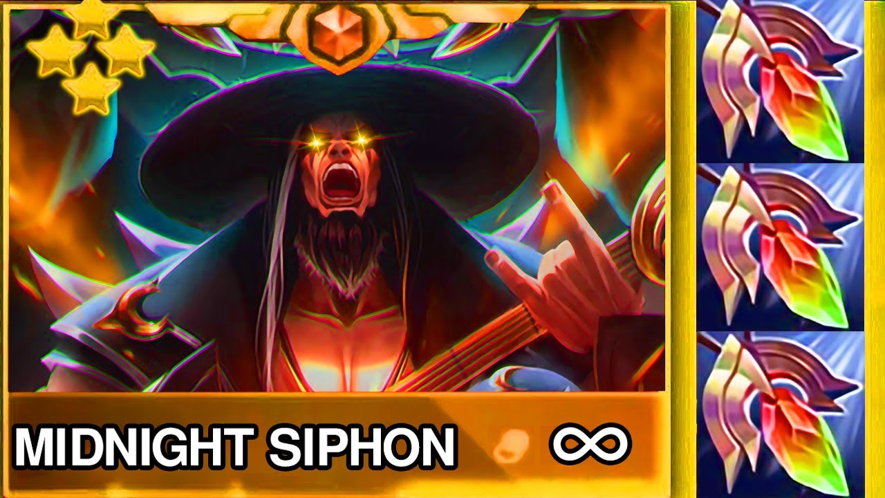 I PUT INFINITE HEALING ON A MIDNIGHT SIPHON YORICK! HE SUCKED EVERY UNIT! TFT SET 11