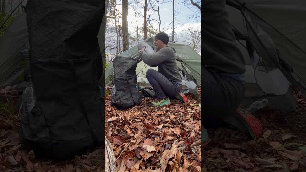 How I pack ultralight gear