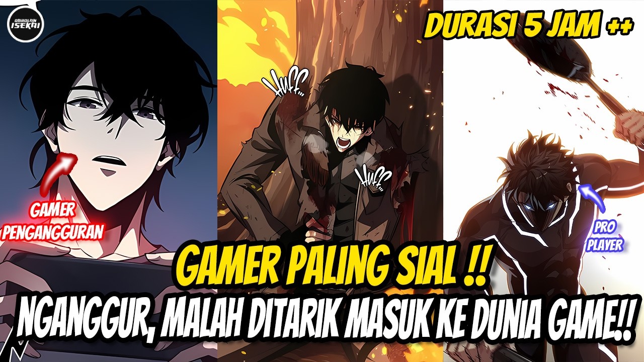 DEFINSI PENGANGGURAN KENA SIAL❗ MASUK DALAM DUNIA GAME MALAH DAPAT SKILL SAMPAH❗ RECAP 1- 14