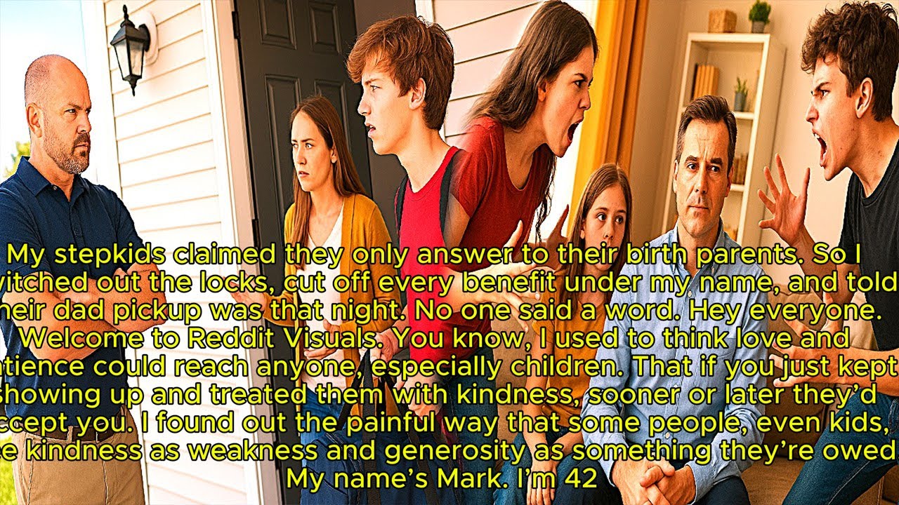 My stepchildren said they answer only to their biological parents. So I changed- BEST STORIES