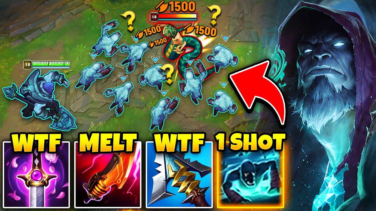 Yorick but my Ghouls are on steroids and one shot you... (FULL LETHALITY BUILD)