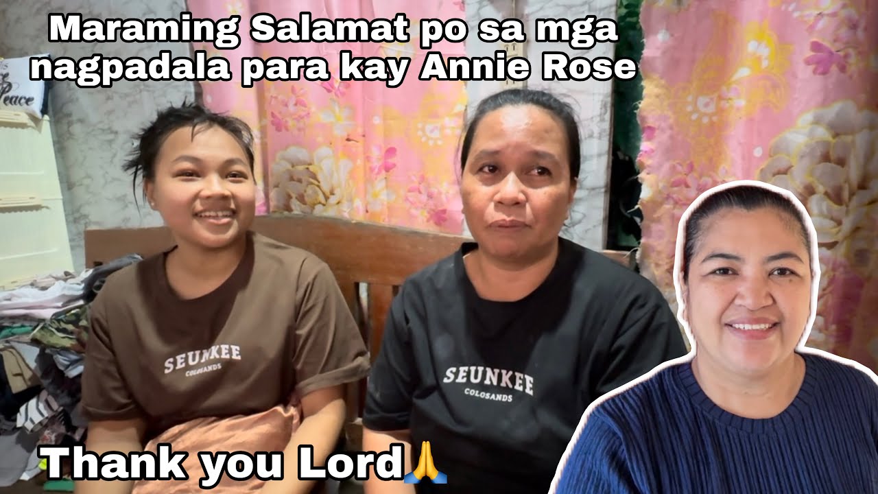 May mga nagpadala ng tulong para kay Annie Rose Makakapagpagamot na Sya sa Maynila Thank you Lord🙏