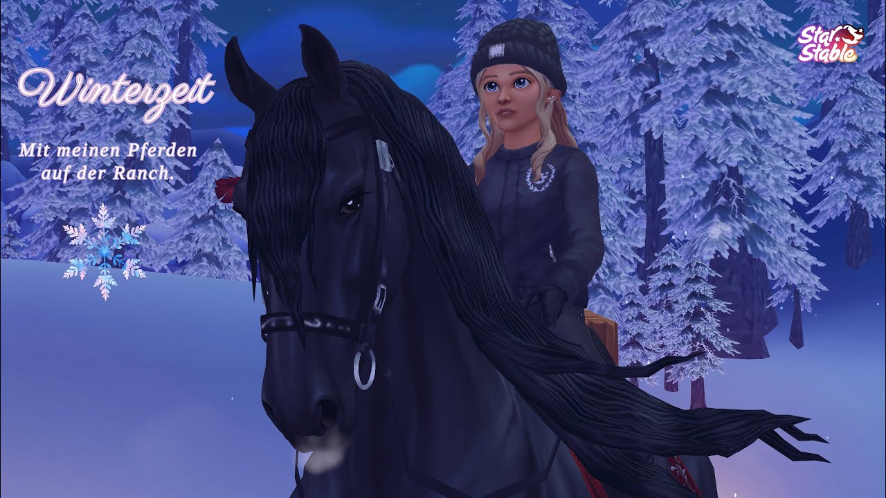 Winterzeit auf meiner Ranch 🤗 🌺 / Star Stable