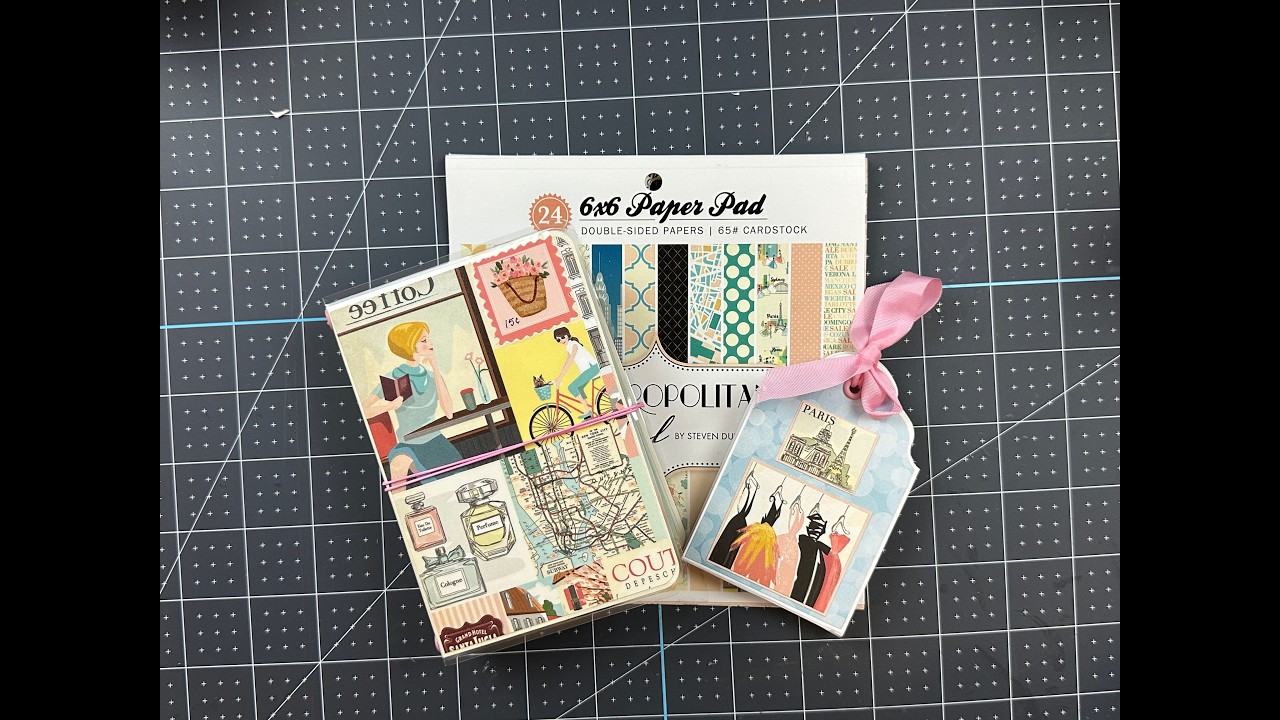 &ldquo;Use Your Paper Stash! 💖 Paper Pad Smash + Easy Accordion Tag Album Tutorial&rdquo;