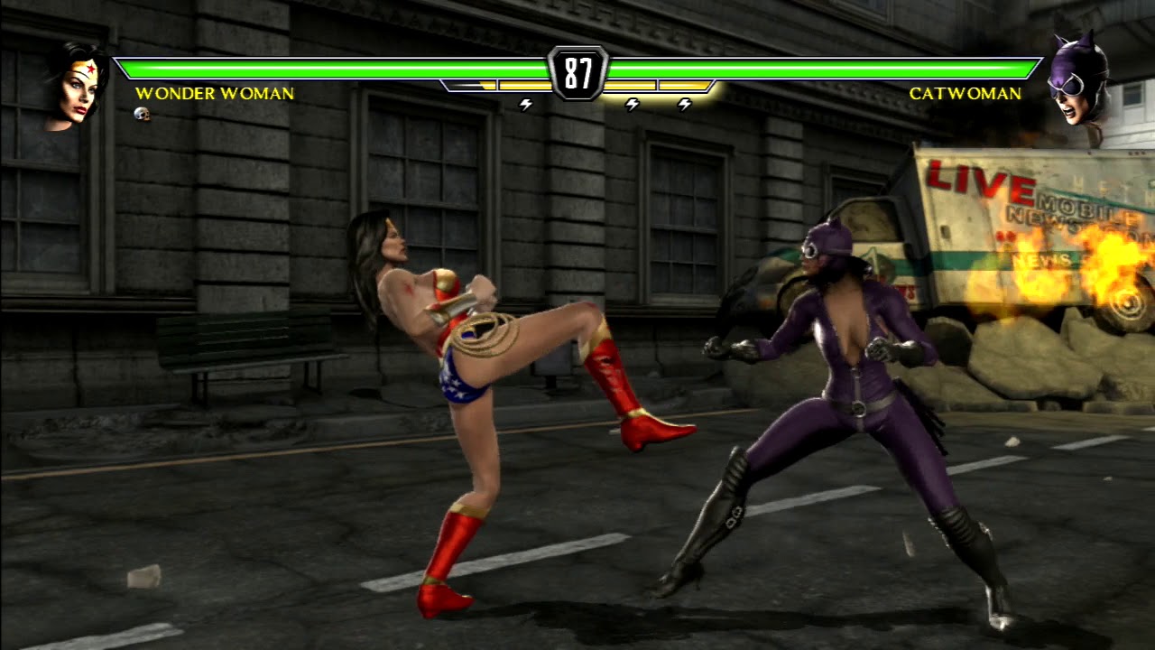 MK VS DC Battles - Catwoman VS Wonder Woman