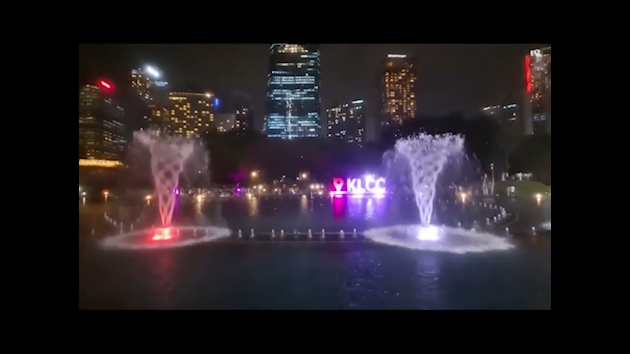 Licht Fontänen Wasser Musical - Kuala Lumpur