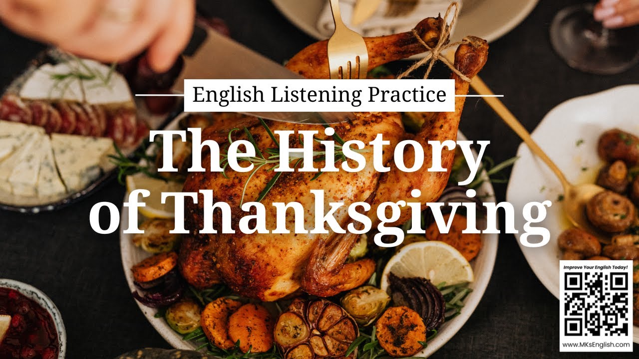 История Дня благодарения | Практика аудирования английского как иностранного (B1–B2)