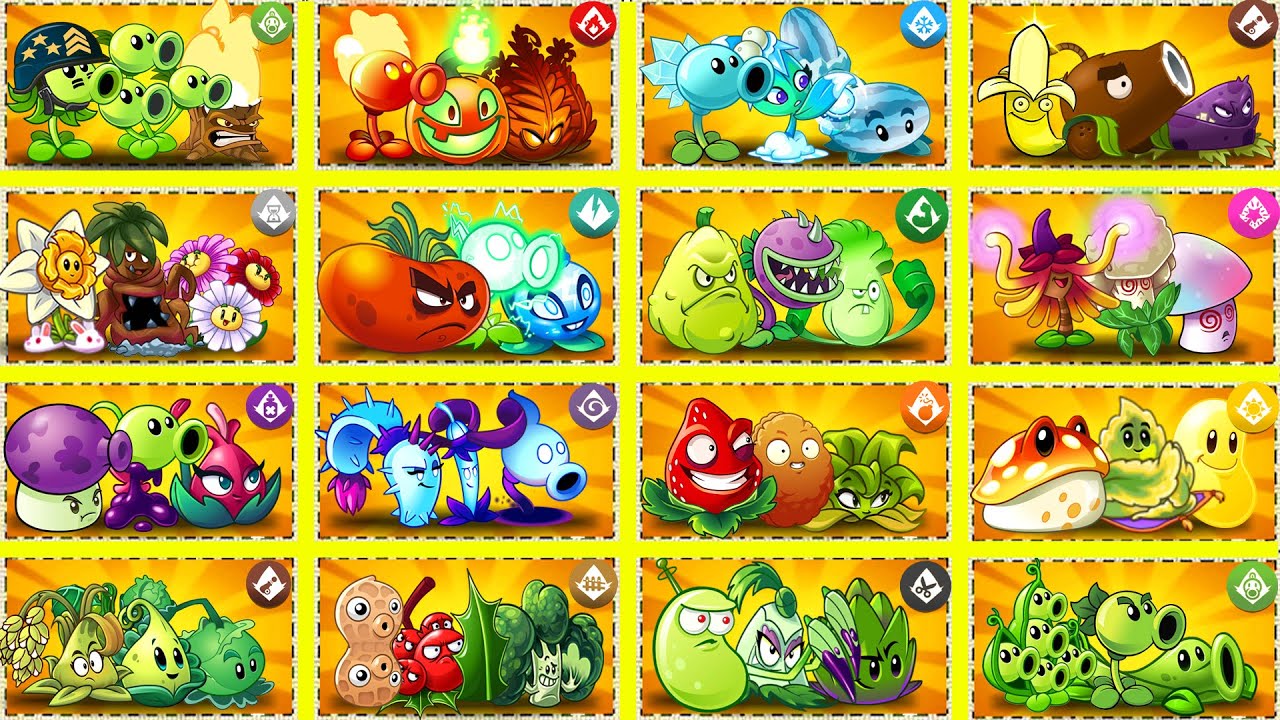Random 16 Best Plant Team Battlez- Who Will Win? - PvZ 2 Team Plant Vs Team Plant