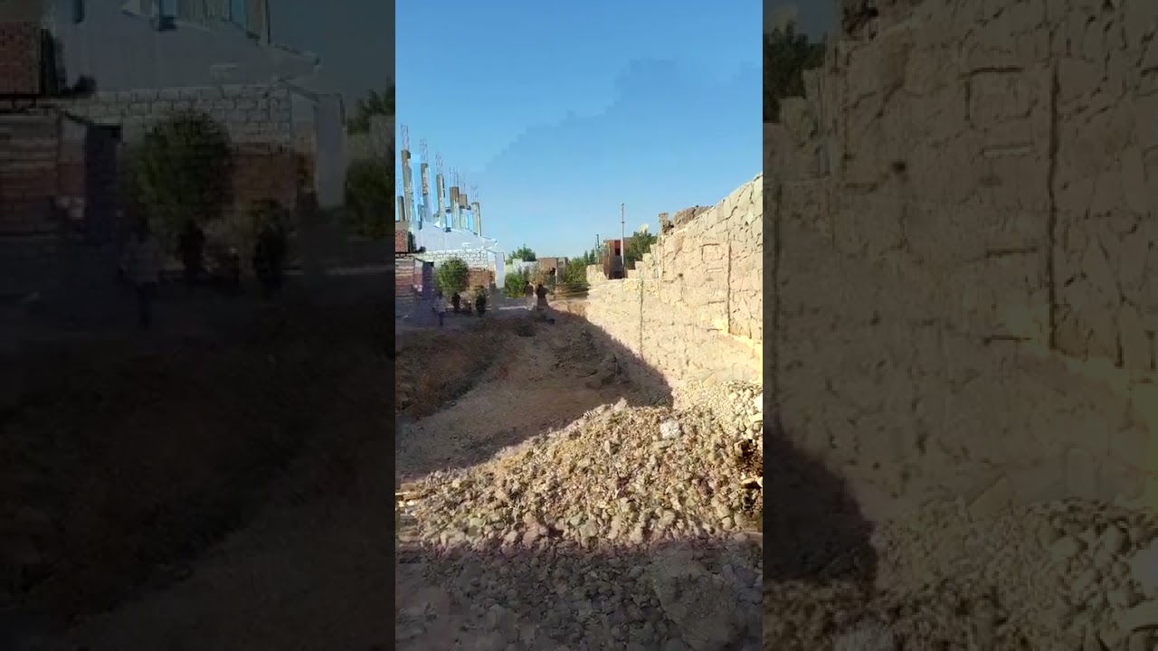 انهيار وتصدع 10 منازل بقرية قسطل في مركز نصر النوبة بأسوان بسبب المياه الجوفية