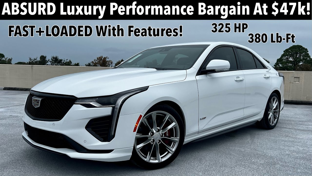 2024 Cadillac CT4-V: TEST DRIVE+FULL REVIEWQ