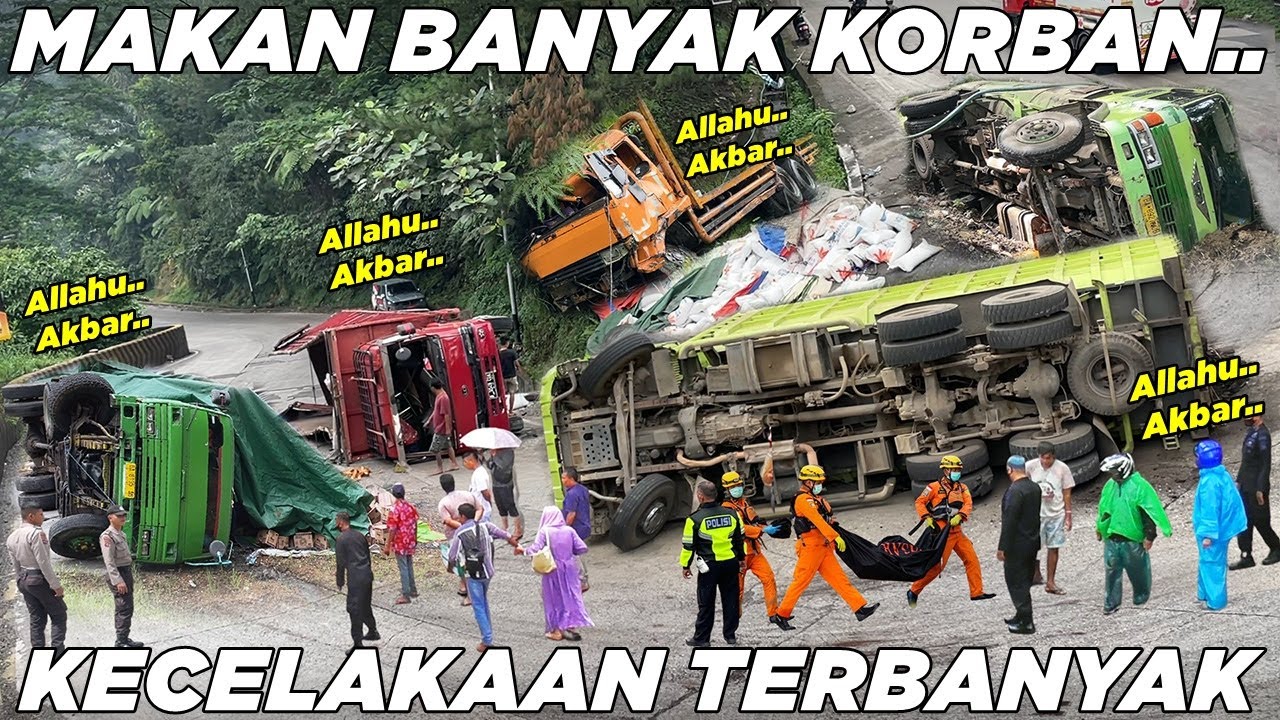 DETIK DETIK PALING MENGERIKAN !!! Kumpulan Kecelakaan Terparah Selama Tahun 2023 di Sitinjau Lauik