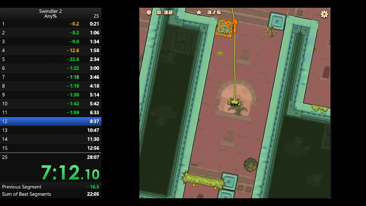 Nitrome - Swindler 2 Any% Speedrun (21:59)