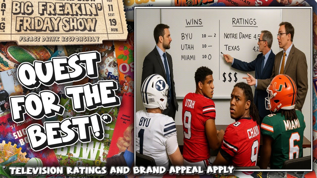 Do Wins Even Matter? Inside the CFP&rsquo;s BRAND-First Playoff!