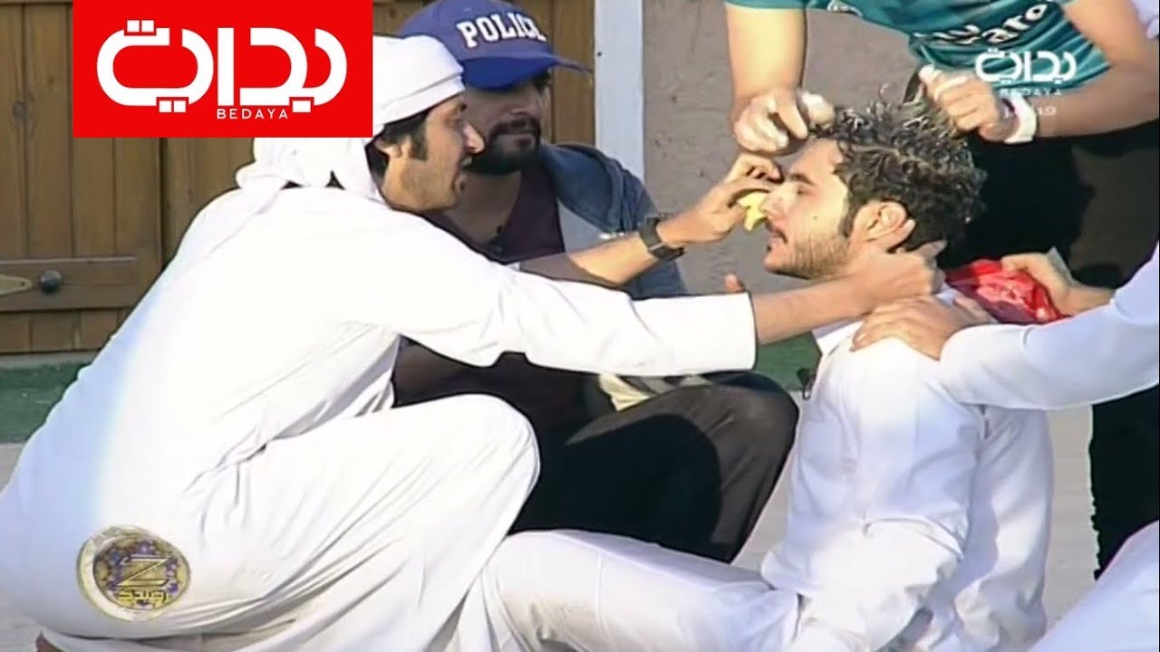 تنظيف بدر الشمري في ساحة القرية بالفيري والإسفنج | #زد_رصيدك28