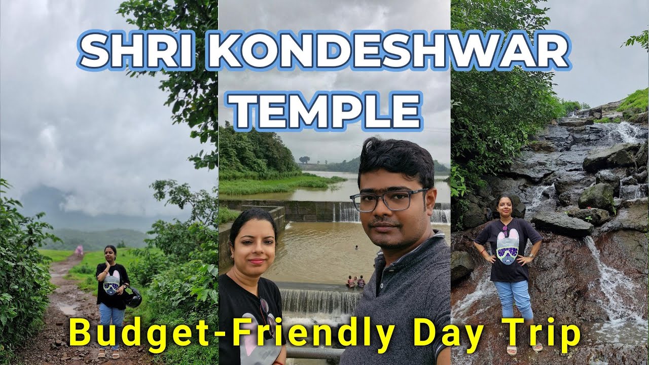 Hidden Gem of Maharashtra! Kondeshwar Temple & Waterfalls | A Budget Friendly Day Trip