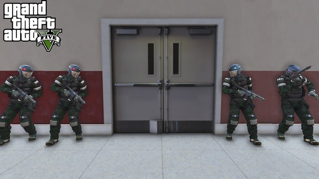 GTA 5 - SWAT Team INSIDE AIRPORT TAKEDOWN! LSPDFR Let's Be Cops Mod SWAT Patrol Episode 