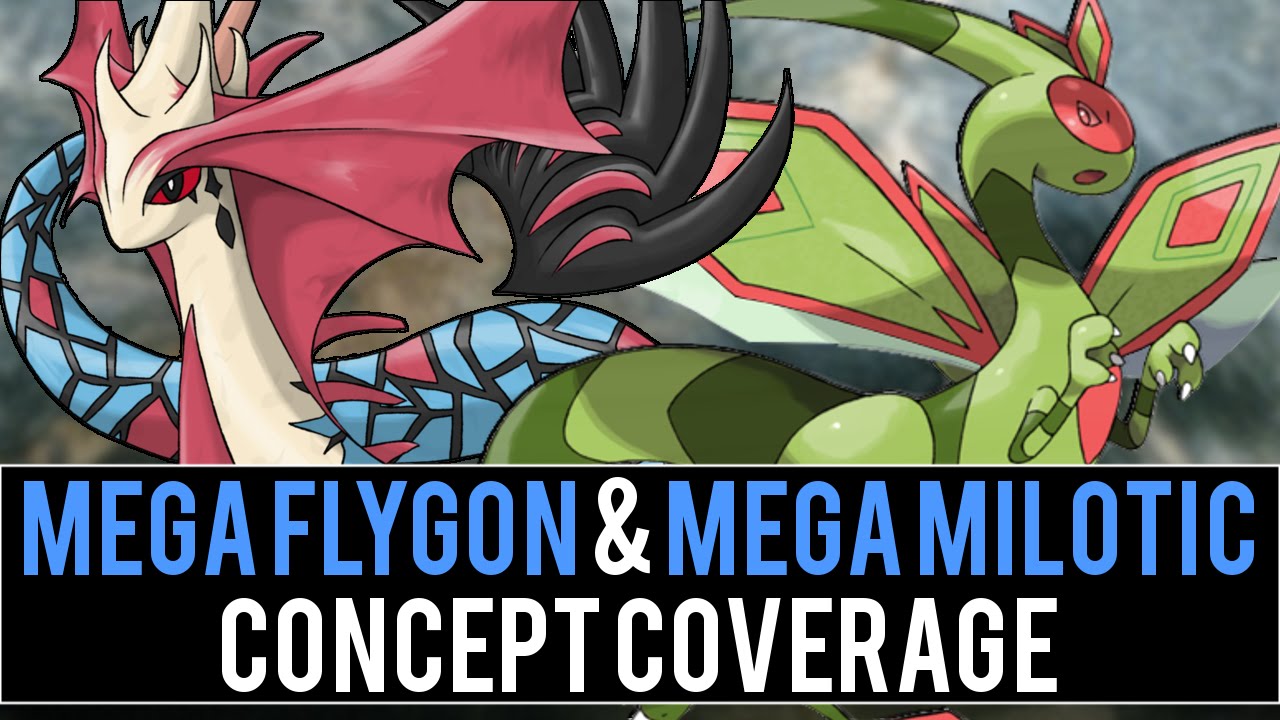 Mega Flygon & Mega Milotic Concept Coverage (Pokémon Omega Ruby and Alpha Sapphire)