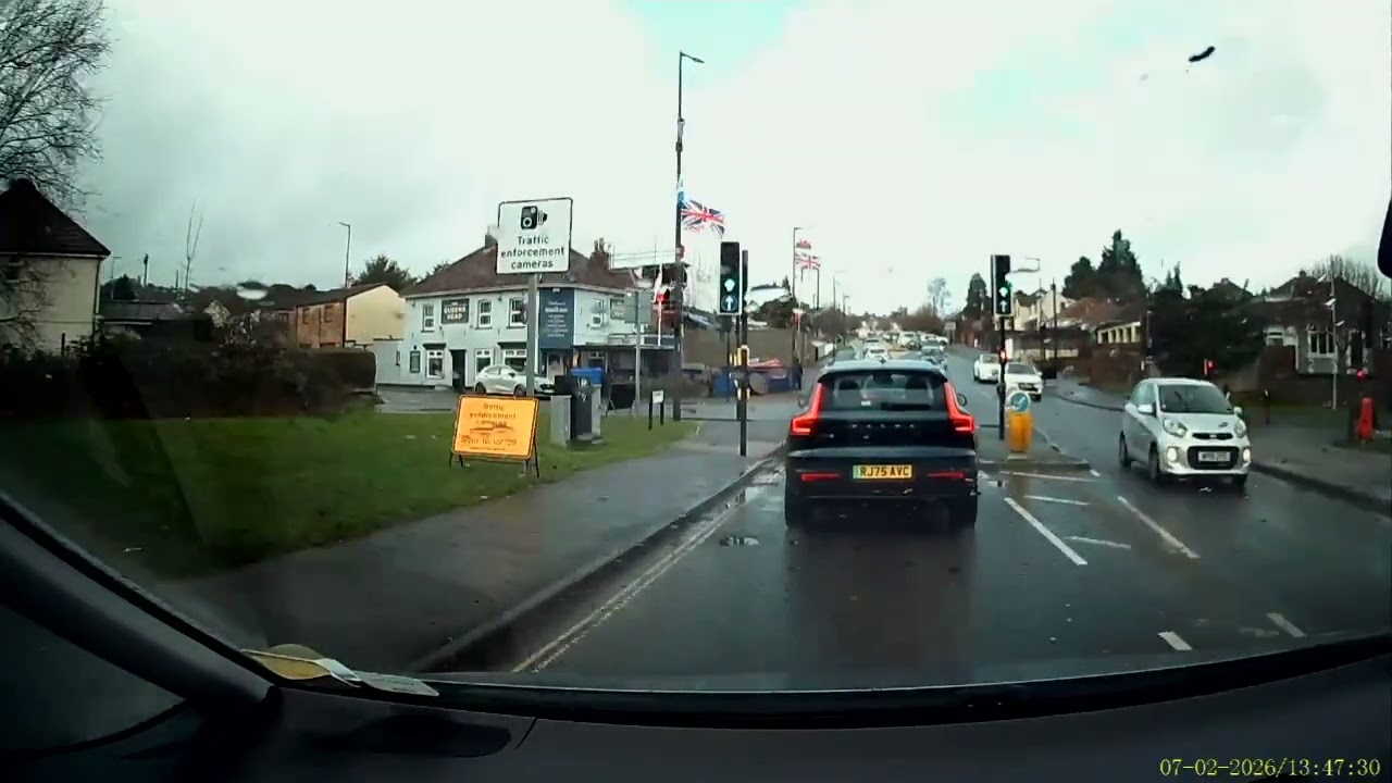 Dashcam Driving To Burnham On Sea From Bristol