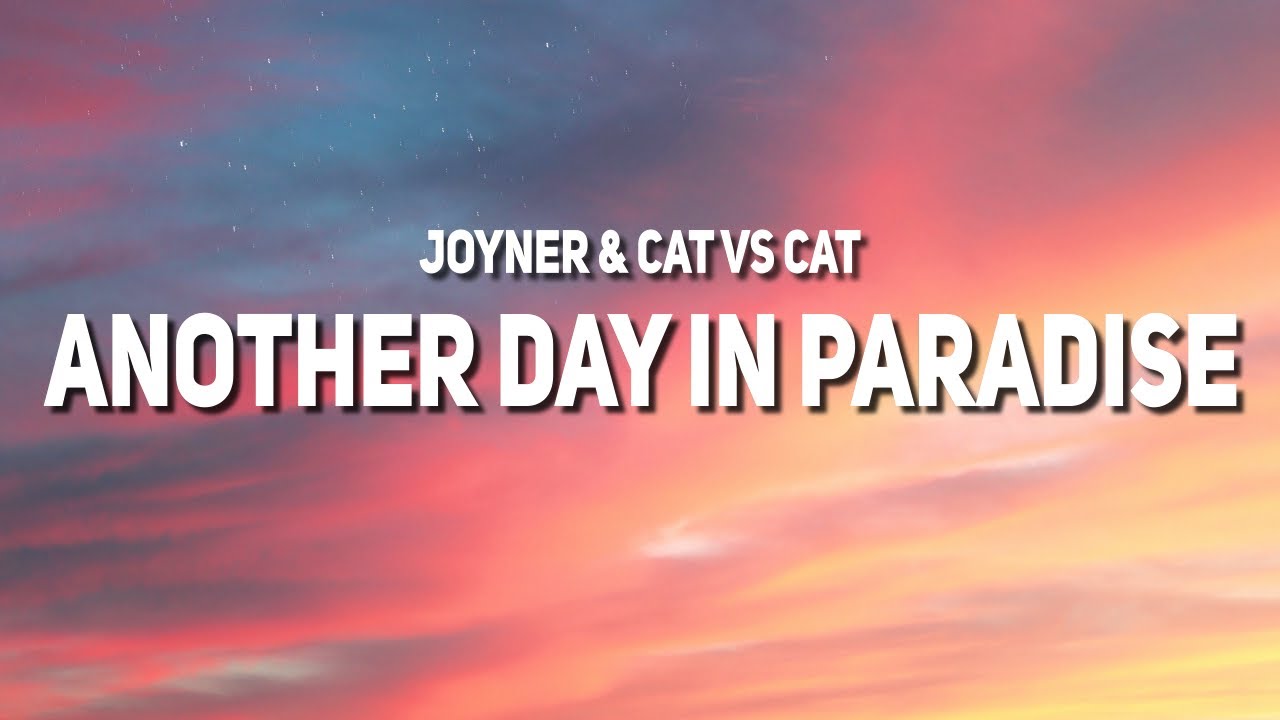 JOYNER & Cat vs Cat - Another Day In Paradise (Lyrics)