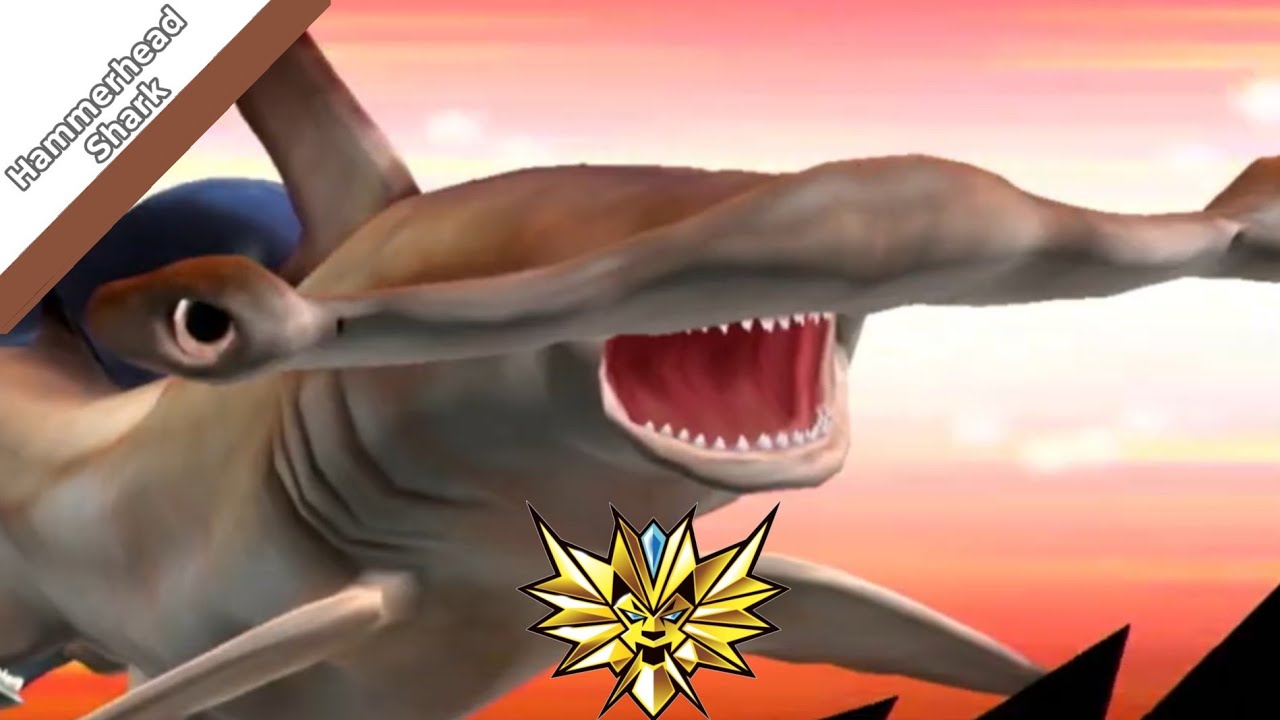 Hammerhead Shark gameplay. Strong animal kaiser max4 | 百獣大戦グレートアニマルカイザー(animal gameplay)