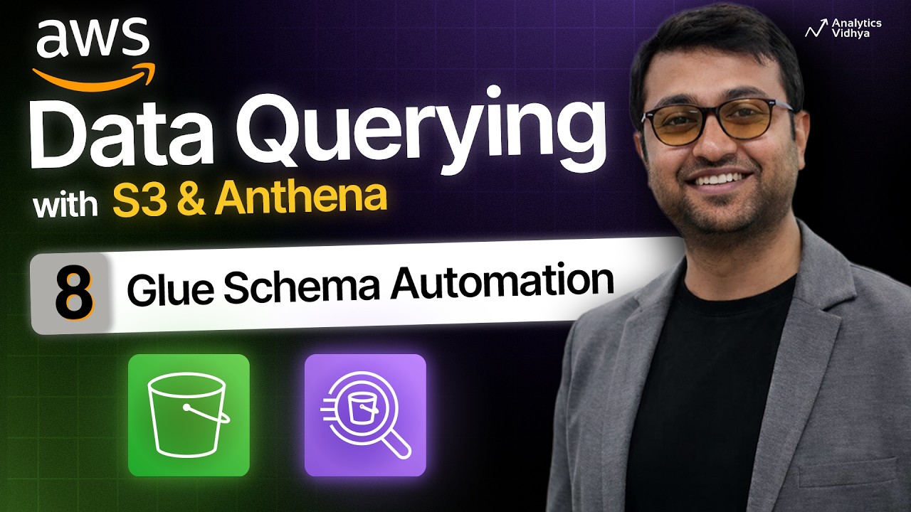 Автоматизируйте обнаружение схем с помощью AWS Glue Crawlers и Amazon Athena.