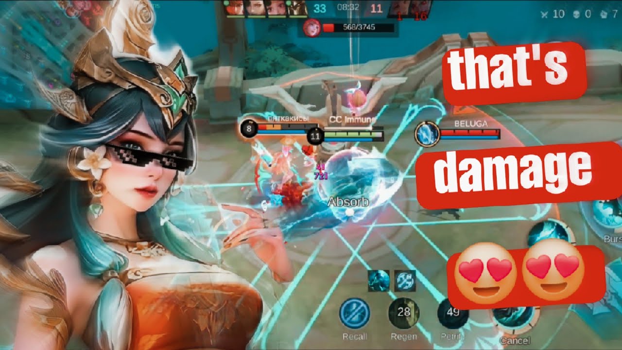 Kadita 15 kill MANIAC !! Best build Mobile Legends 🔥😍