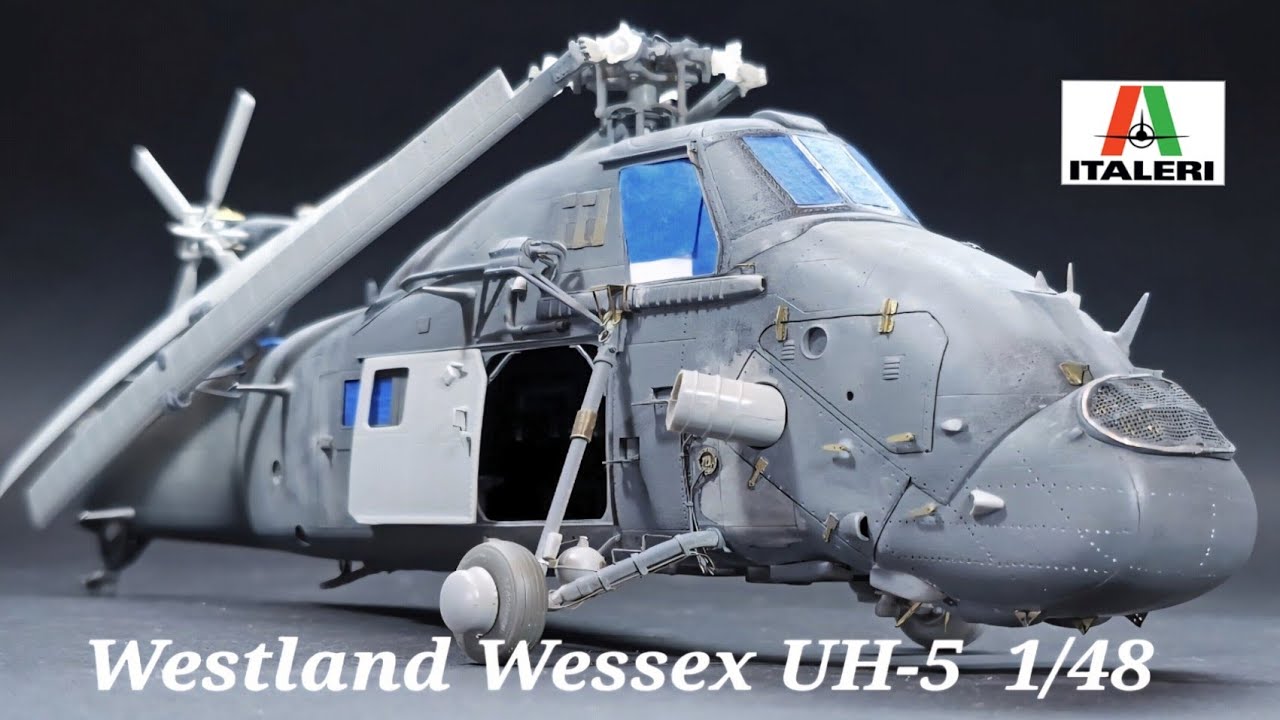 Italeri Westland Wessex UH-5 Construction 1/48 