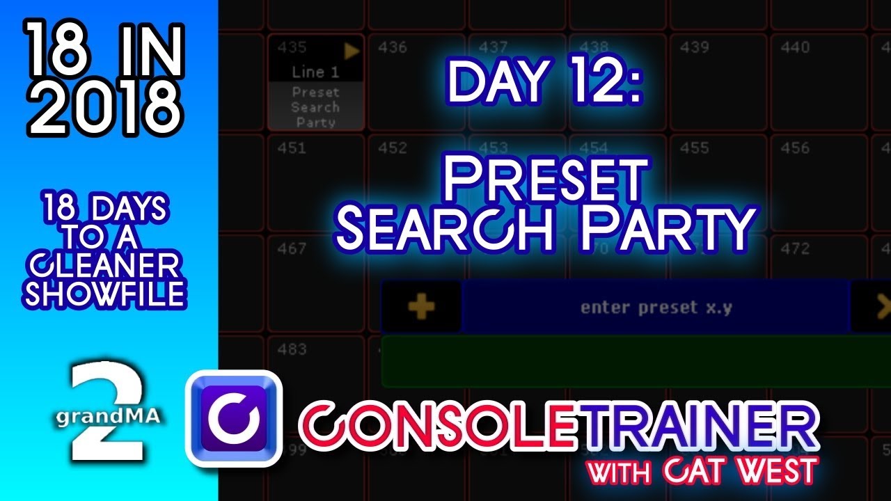 18 in 2018: Day 12- Preset Search Party -- grandma2