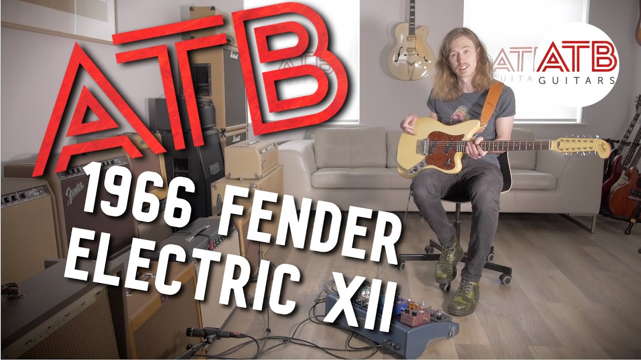 ATB Guitars | 1966 Fender Electric XII in Olympic White