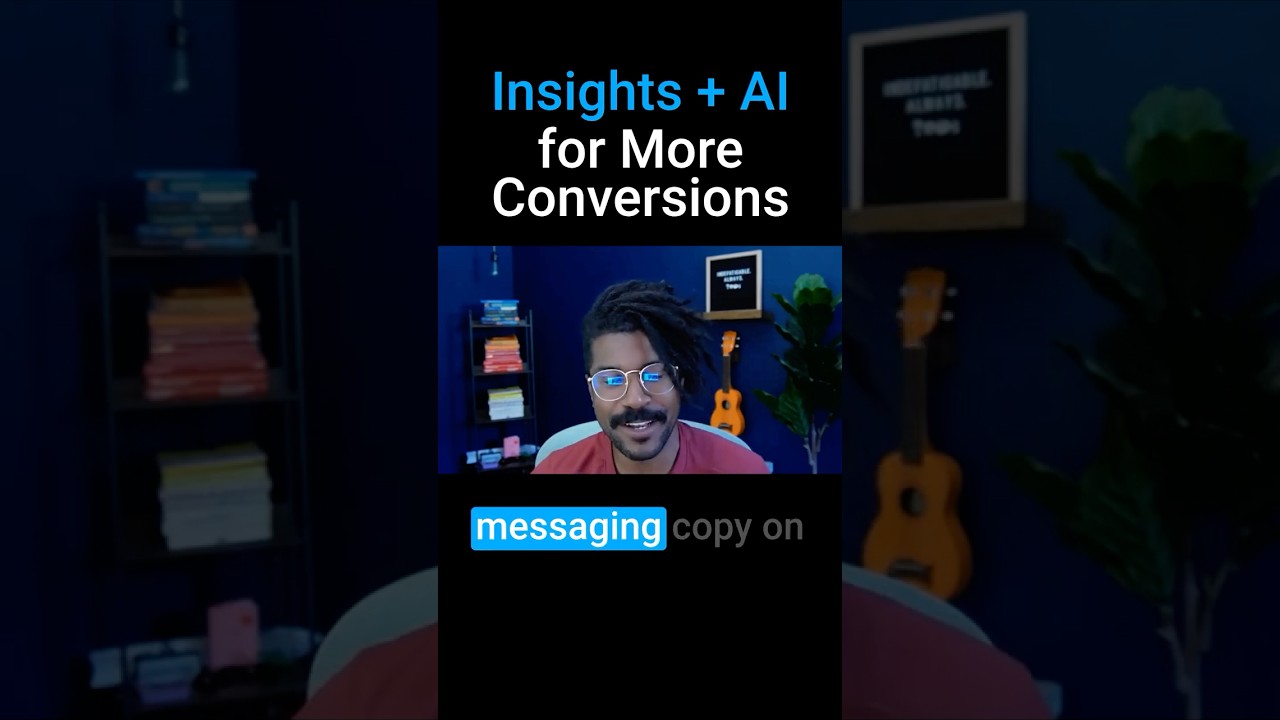 Stop Writing Marketing Copy Based on Your Gut - Use This AI Hack Instead | 1 Tip in under 3 min.