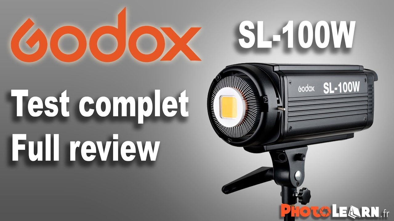 Revue de la lampe LED Godox SL-100W - Un an d'usage - Test et avis complet