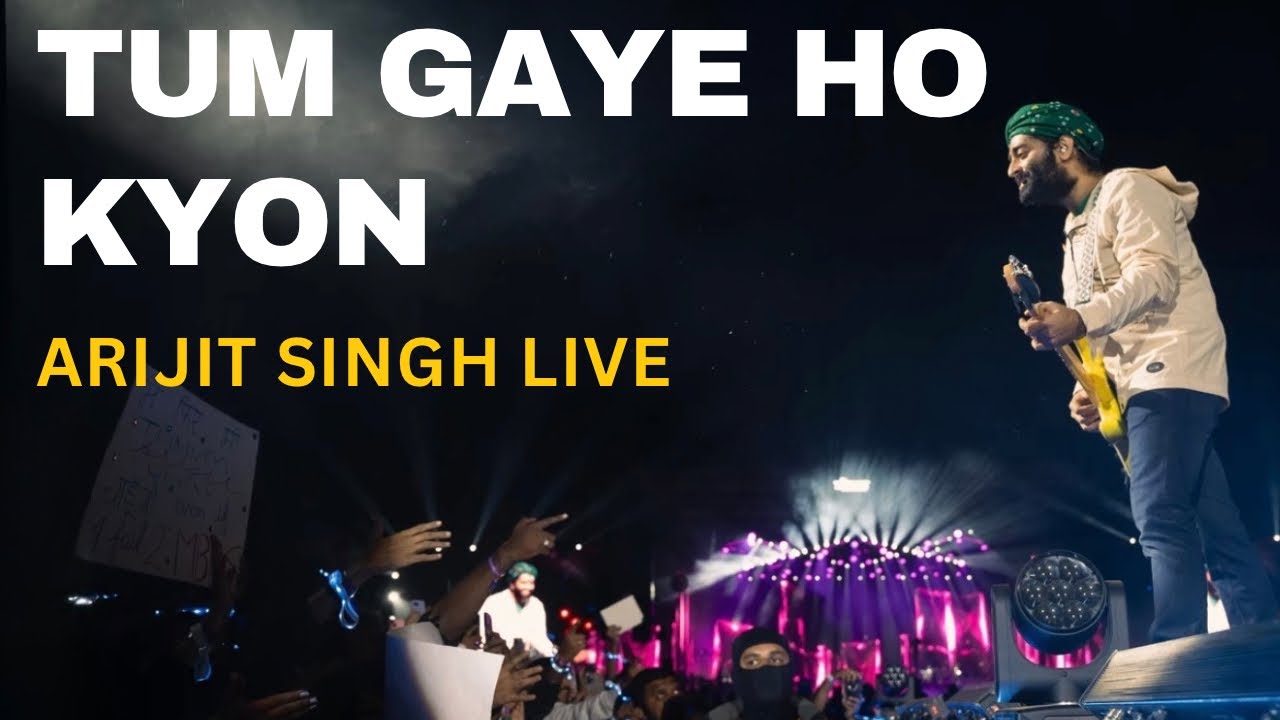 TUM GAYE HO KYON | ZARA SI | OTHER SONGS | ARIJIT LIVE GANDHINAGAR 2025