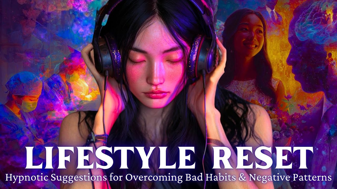Deep Sleep Hypnosis for Overcoming Bad Habits, Negative Patterns, and Addiction Recovery - ASMR NLP