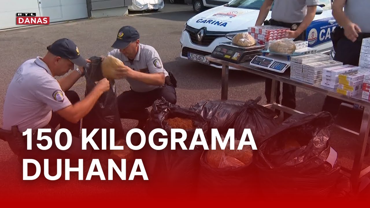 Policiji i carinicima dolijali kapitalci: Pogledajte nevjerojatnu zapljenu u Zagrebu | RTL Danas