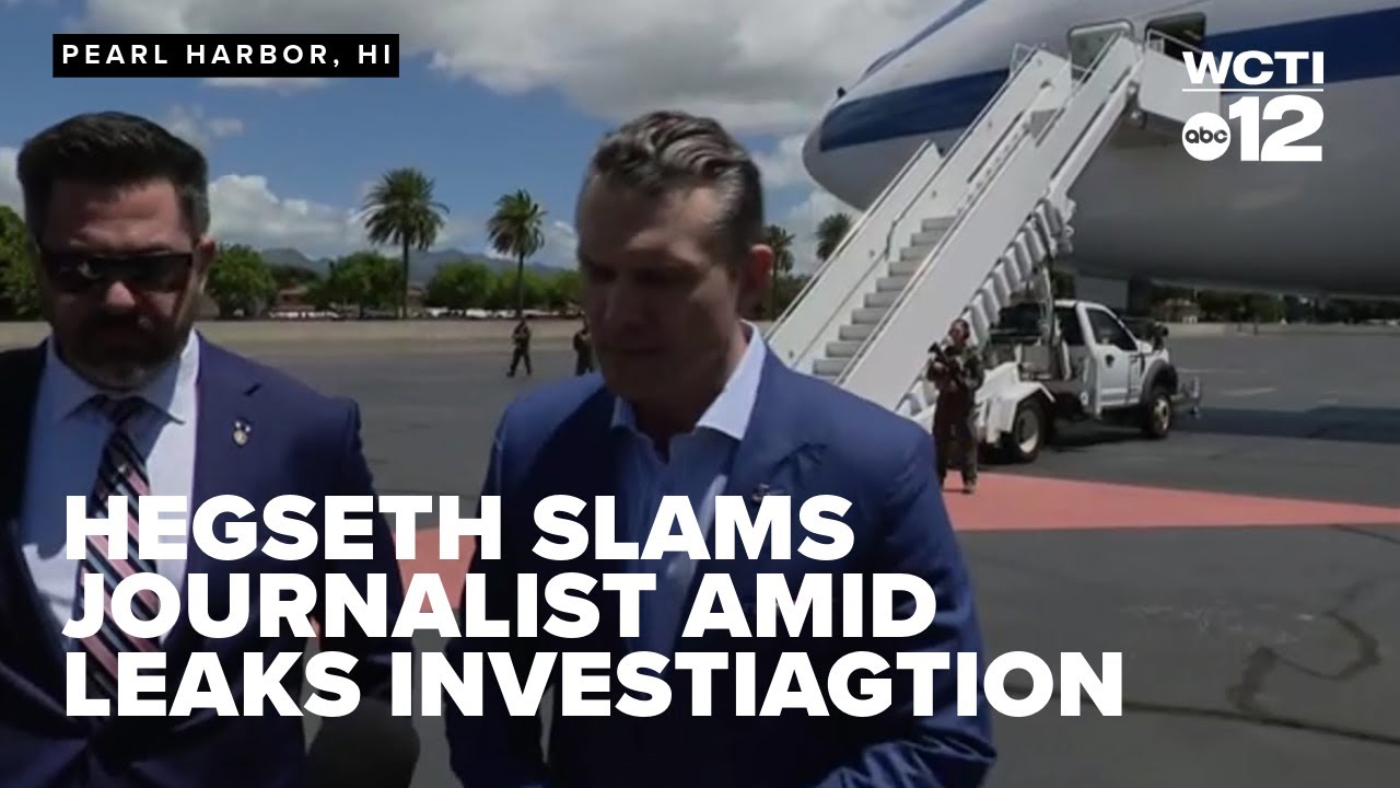 Hegseth slams journalist, defends efforts against Houthis amid bombshell leaks investigation