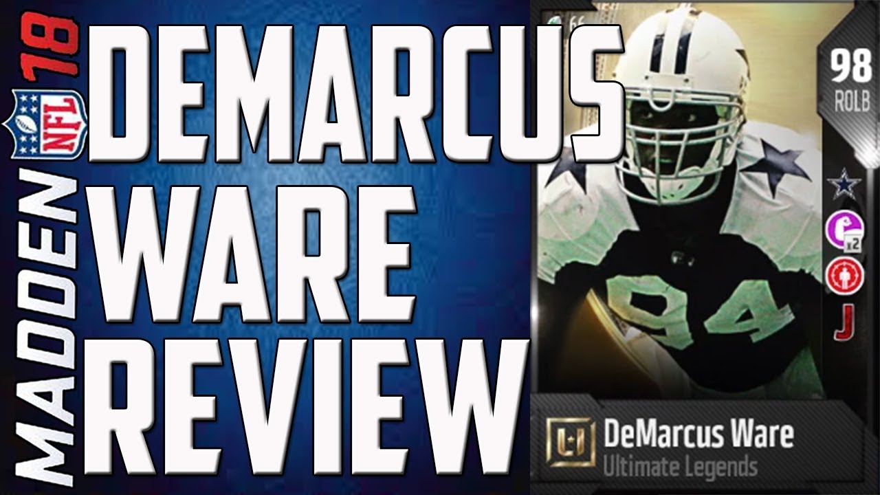 How Good is 98 Overall DeMarcus Ware? MUT 18 Card Review